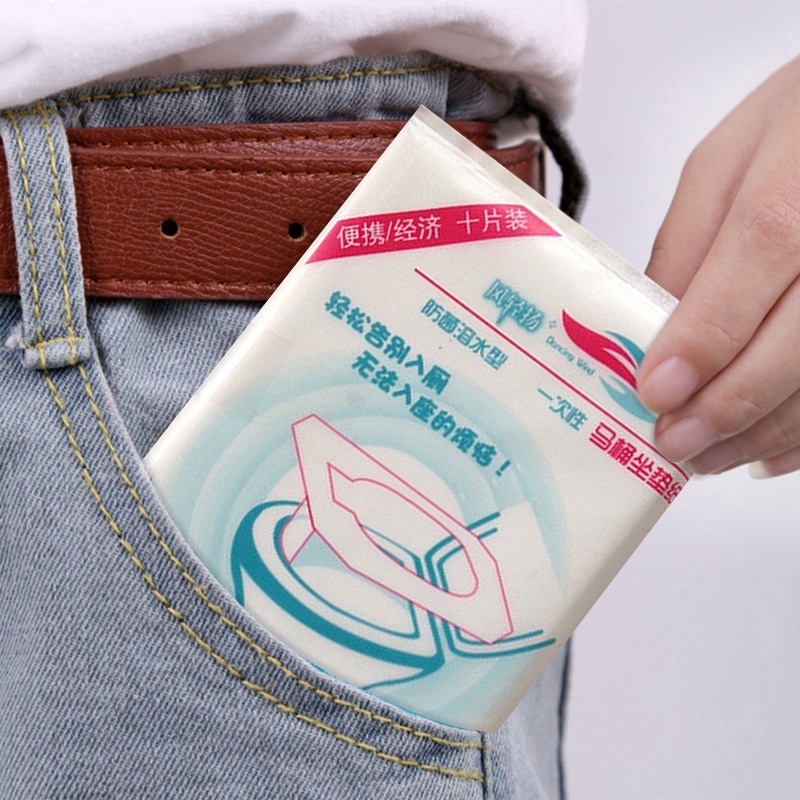 30 Giấy Lót Bồn Cầu Dùng Một Lần An Toàn Cho Sức Khỏe: 30 Miếng