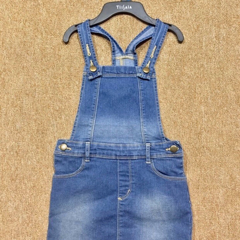 Váy bé gái chất cotton, đầm bé gái size 3-8 tuổi, yếm jean cho bé gái - SUNKIDS1