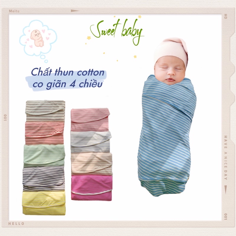 Quấn Chũn Easy Cho Bé Ngủ Ngon Sâu Giấc Không Giật Mình