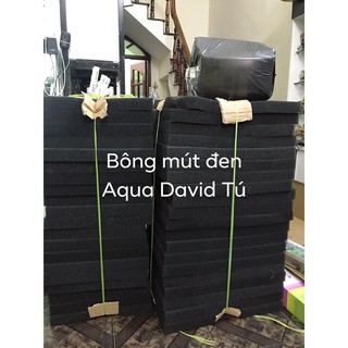 (Siêu Rẻ) Bông mút đen lọc thô bể cá cảnh