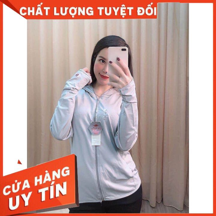Áo Chống Nắng Thông Hơi Siêu Hot Chống Tia UV hottren _ Áo chống nắng thông hơi túi cuộn mát mềm, chất vải kim cương