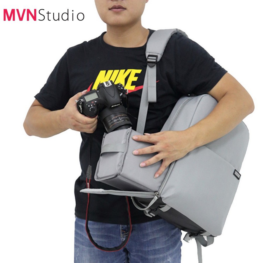 MVN Studio - Balo Carden có ngăn đựng máy ảnh và laptop có khả năng chống nước