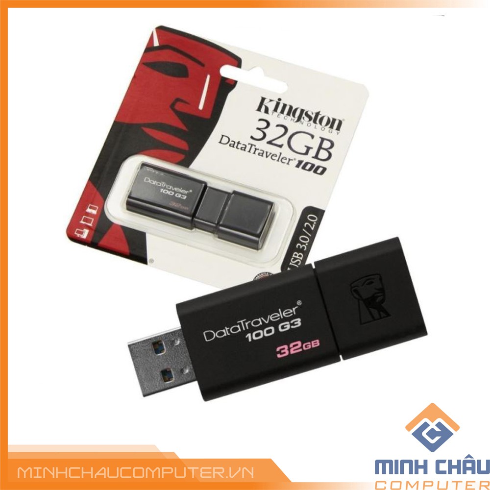 USB Kingston DT100G3 32GB 3.0-Bảo hành 60 T