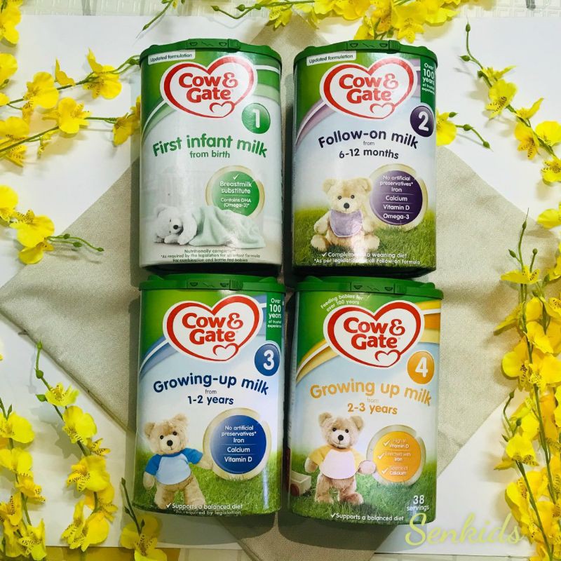 Sữa bột Cow & Gate nội địa Anh 800g