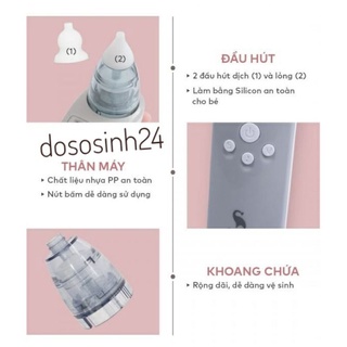 MB- 010. Máy hút mũi Moaz bebe cho bé