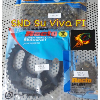Nhông sên dĩa Viva FI Recto, thái lan