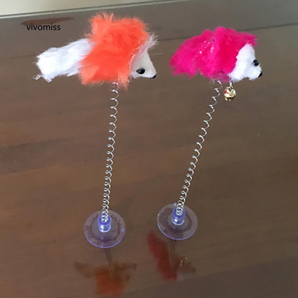 Đồ chơi chuột giả có giác hút cho mèo cưng