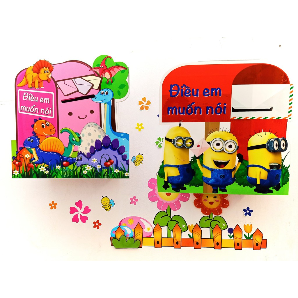 Hộp Thư Điều Em Muốn, mẫu ngẫu nhiên, trang trí lớp