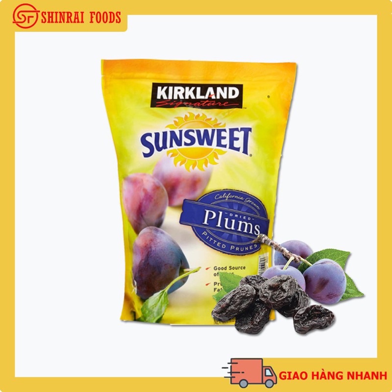 Mận sấy Kirland Mỹ Sunsweet 1,59kg