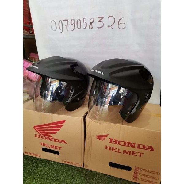 Nón Honda HMJ 1 3/4 nhập khẩu theo xe. nón đẹp.
