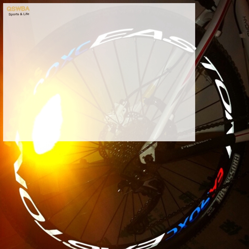 Nhãn Dán Bánh Xe✨Bộ 2 Miếng Dán Trang Trí Vành Bánh Xe Đạp Leo Núi