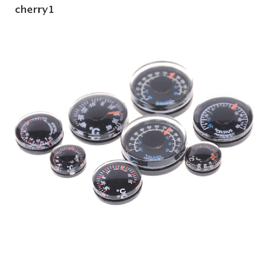 Nhiệt Kế Nhựa Hình Tròn 1 15mm 20mm 25mm 27mm