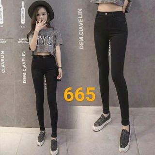 Quần legging có khóa kéo