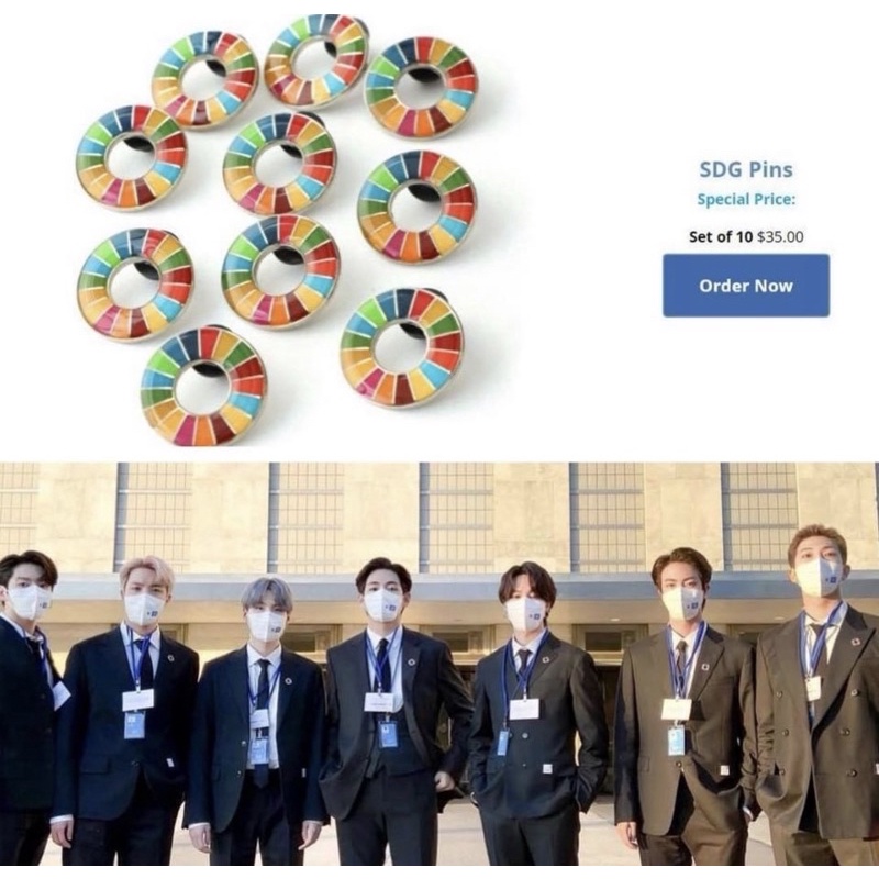 Huy Hiệu SDG BTS