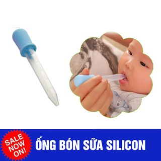 Ống bón sữa silicon cho bé