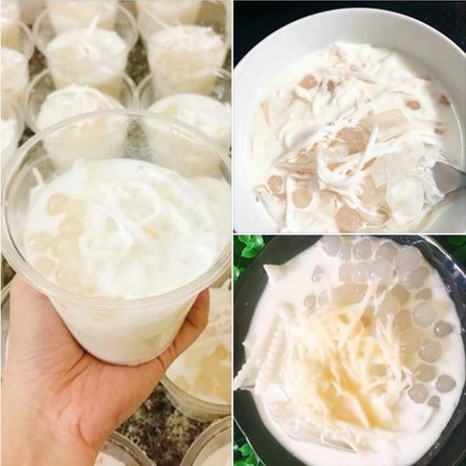 Set Chè dừa dầm Hải Phòng chính hiệu, 20 bát, chỉ có tại Xưởng Chè ngon và đồ ăn vặt