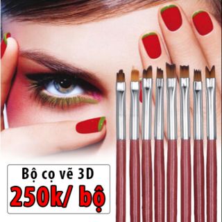 Bộ cọ vẽ hoa 3D thông minh PK nail