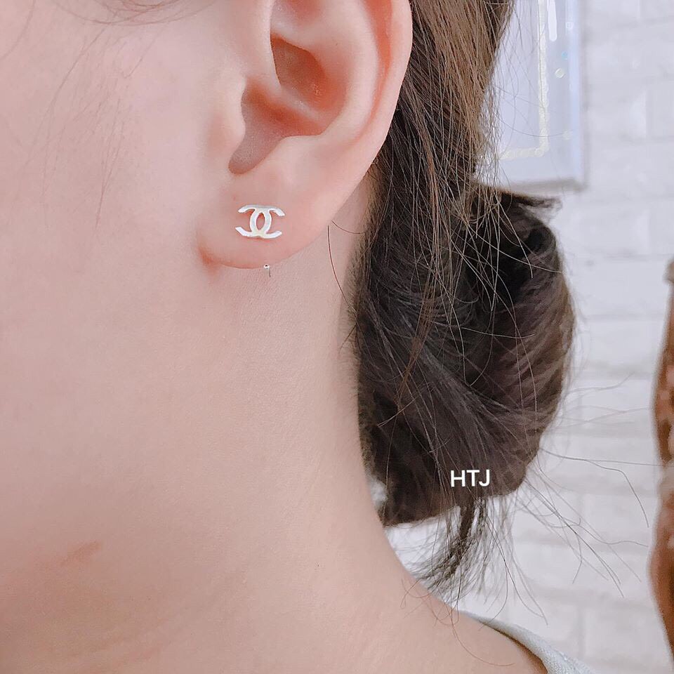 BÔNG TAI BẠC TA CHỮ X - BÔNG TIM XINH XẮN