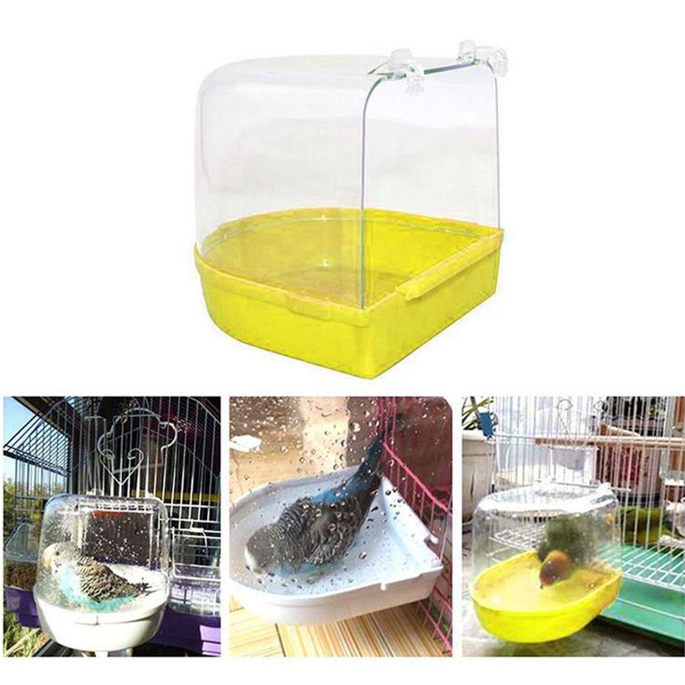 Bồn Tắm Trong Suốt Bằng Nhựa Dành Cho Chim Cảnh