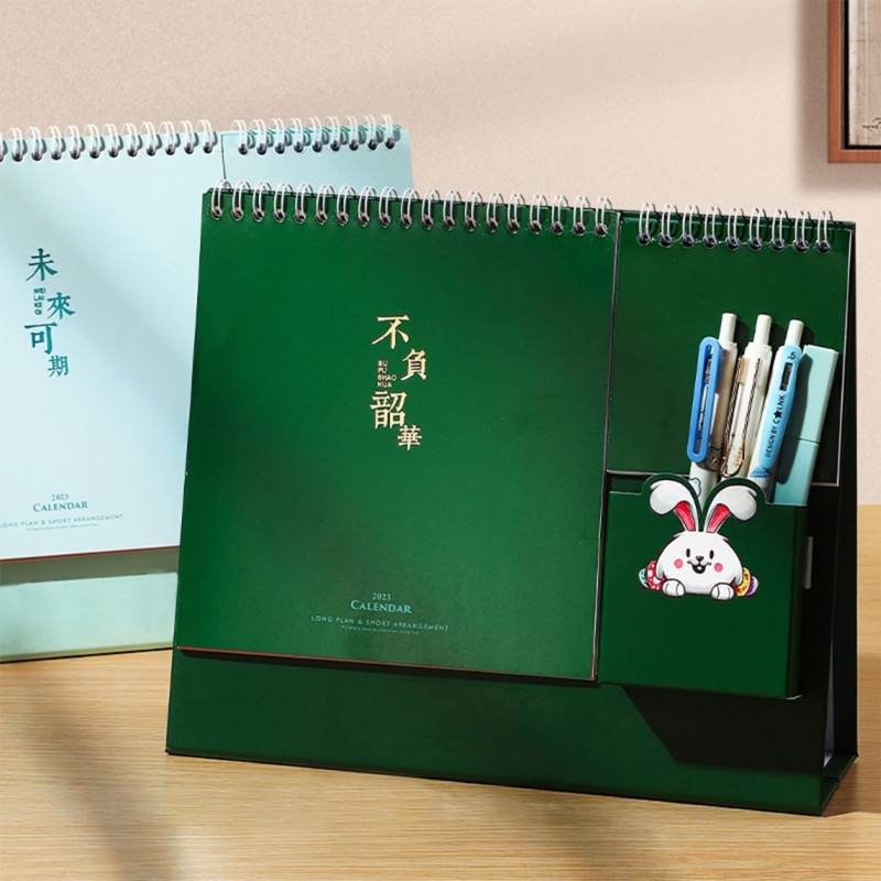 Lịch 2023 Mini Để Bàn Dạng Lật Để Bàn Hàng Ngày Tiện Lợi