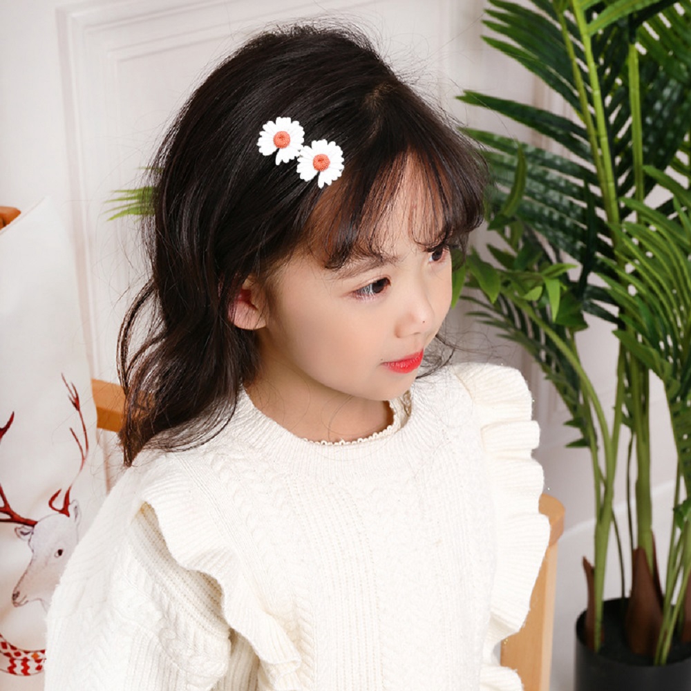 Kẹp Tóc Hình Hoa Chất Liệu Acrylic Dành Cho Nữ