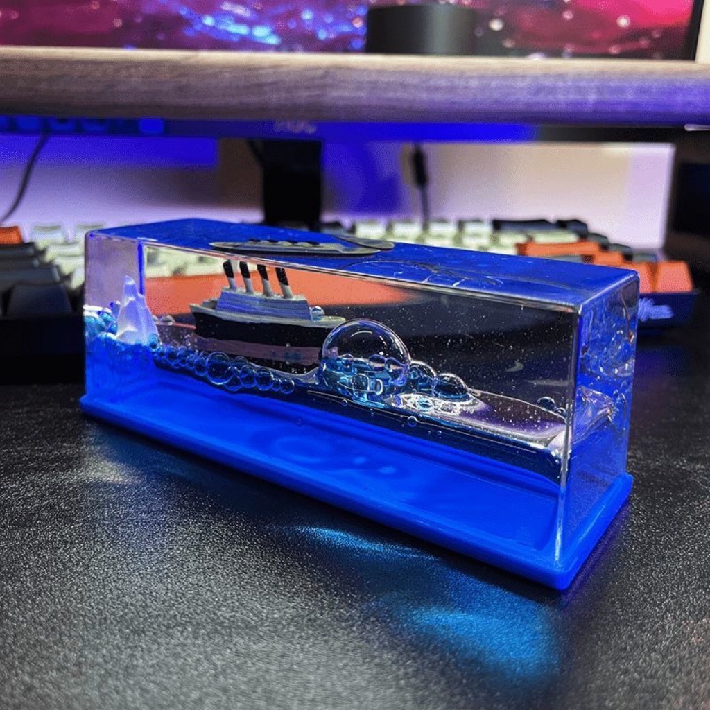 Mô Hình Tàu Titanic Thuyền Buồm Phong Thủy Trang Trí Decor Bàn Học Văn Phòng Để Bàn Học Làm Việc Hàng Có Sẵn