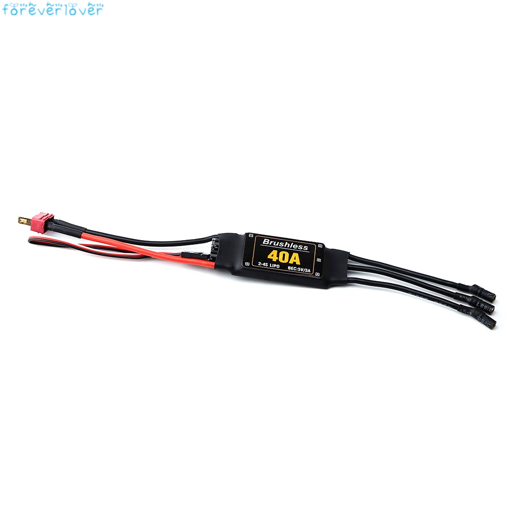 Động Cơ Không Chổi Than A2217 1250kv 40a Esc Với Đầu Cắm 3.5mm Cho Máy Bay Điều Khiển Từ Xa