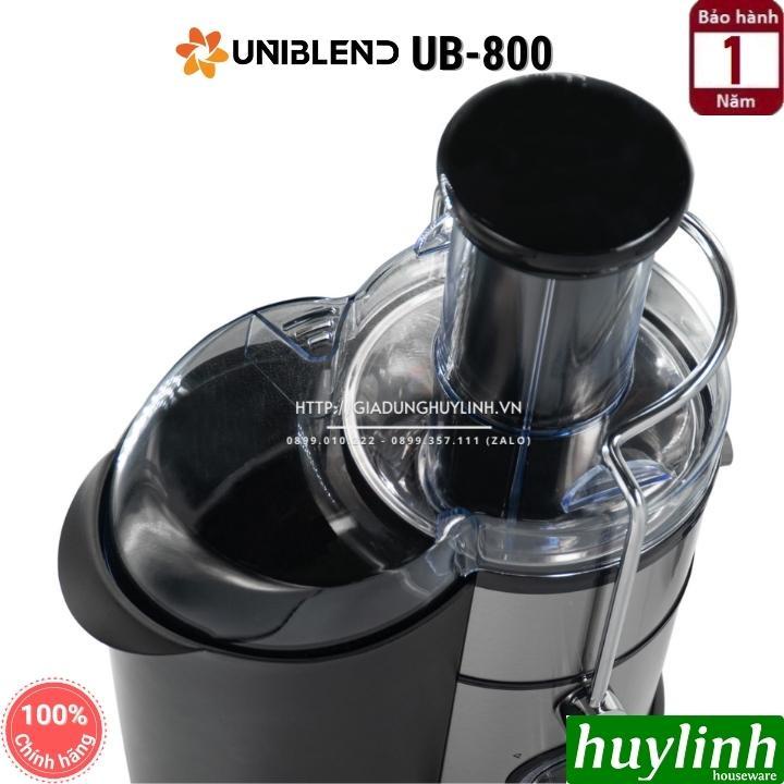 [Mã 33ELSALE hoàn 7% đơn 300K] Máy ép trái cây Uniblend UB-800 - 800W