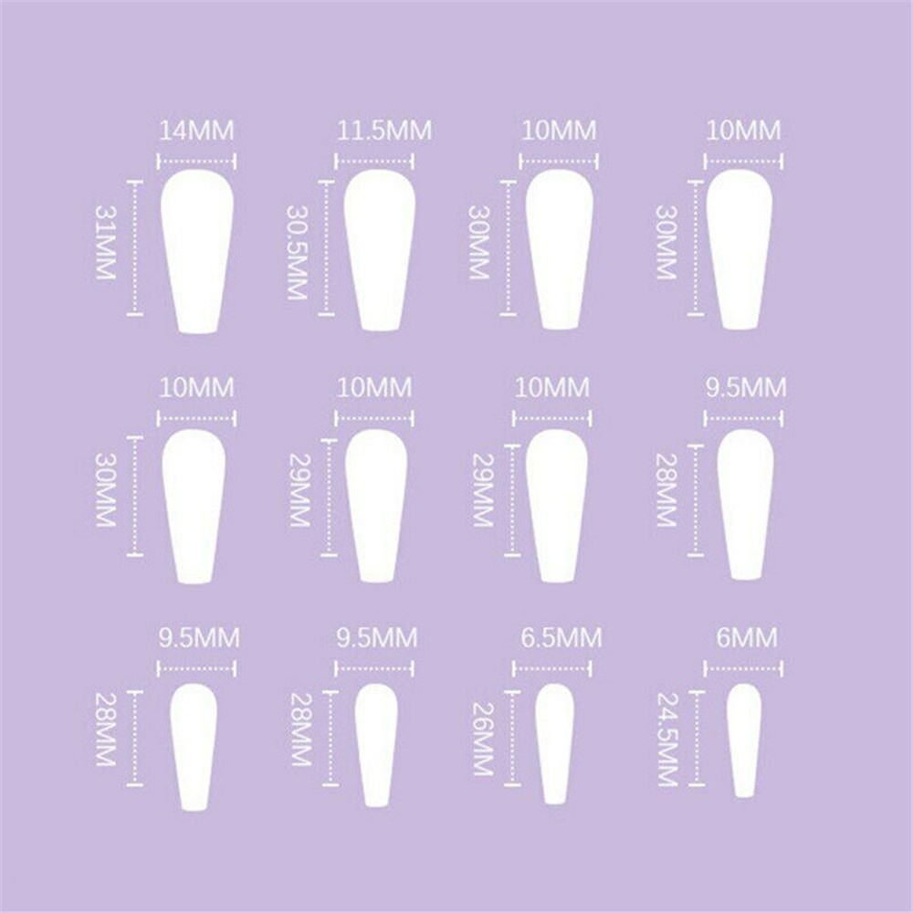 [Hàng mới về] Bộ 24 miếng dán trang trí móng tay hình bướm 3D chống thấm nước DIY