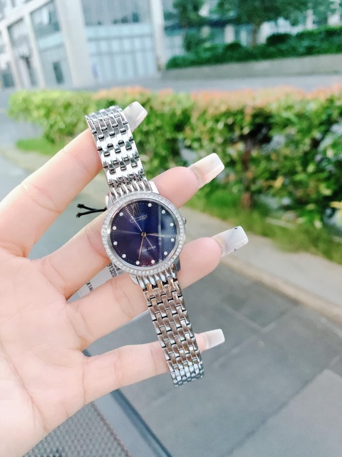 Đồng hồ nữ Citizen EX1480-58L 29mm máy Eco Drive năng lượng mặt trời, đính đá Swarovski