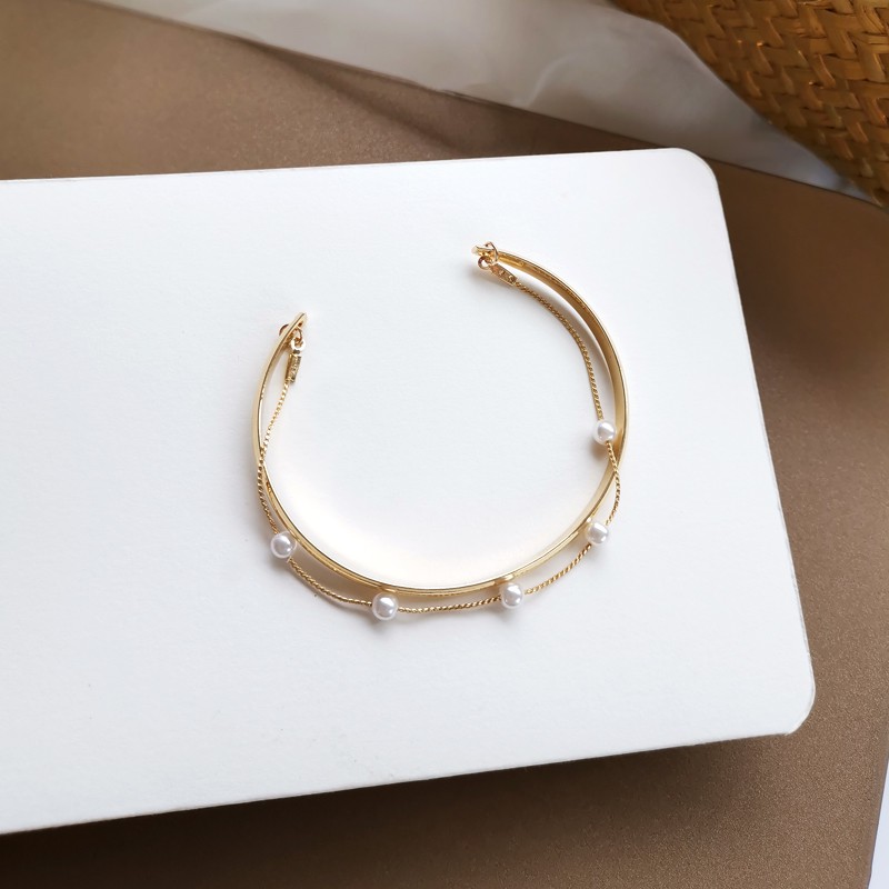 Vòng tay 2 lớp phong cách Hàn Quốc siêu xinh - Mee Store - B012