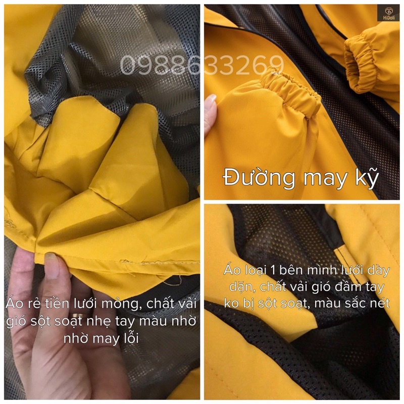 Áo khoác gió nam nữ hàng Việt Nam xuất dư loại 1 chất polyester kết hợp cotton  chống gió, nước tối ưu nhất