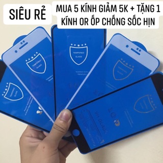 Kính Cường Lực 10D full màn Cho 6/7/8/X/11/12/13promax, kính siêu tốt