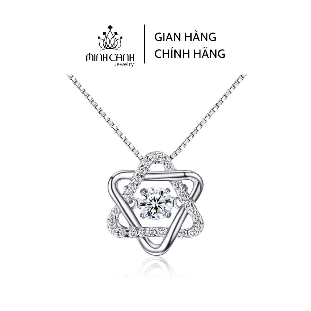 [Mã FARSBR151 giảm 100% đơn 0đ] Dây Chuyền Bạc Ngôi Sao David 6 Cánh - Minh Canh Jewelry