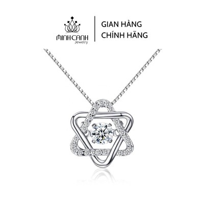 Dây Chuyền Bạc Ngôi Sao David 6 Cánh - Minh Canh Jewelry