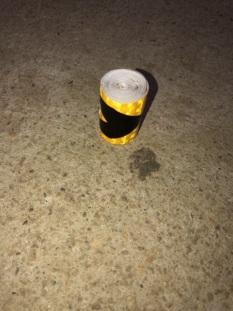 2 mét phản quang vàng+đen siêu đẹp