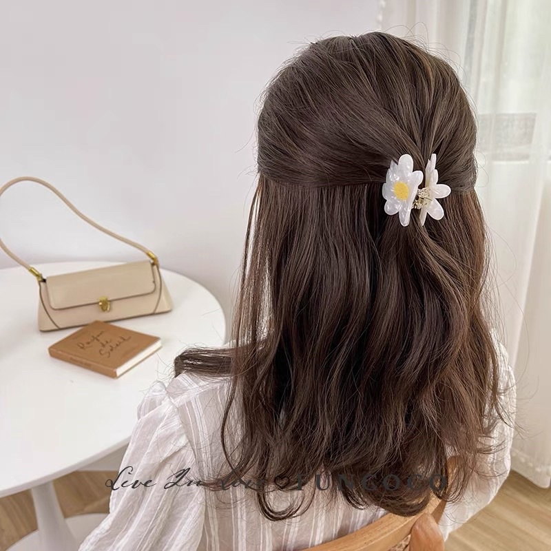 Kẹp tóc hoa Fiona Hàn Quốc
