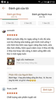 Ngũ cốc mẹ trẻ con