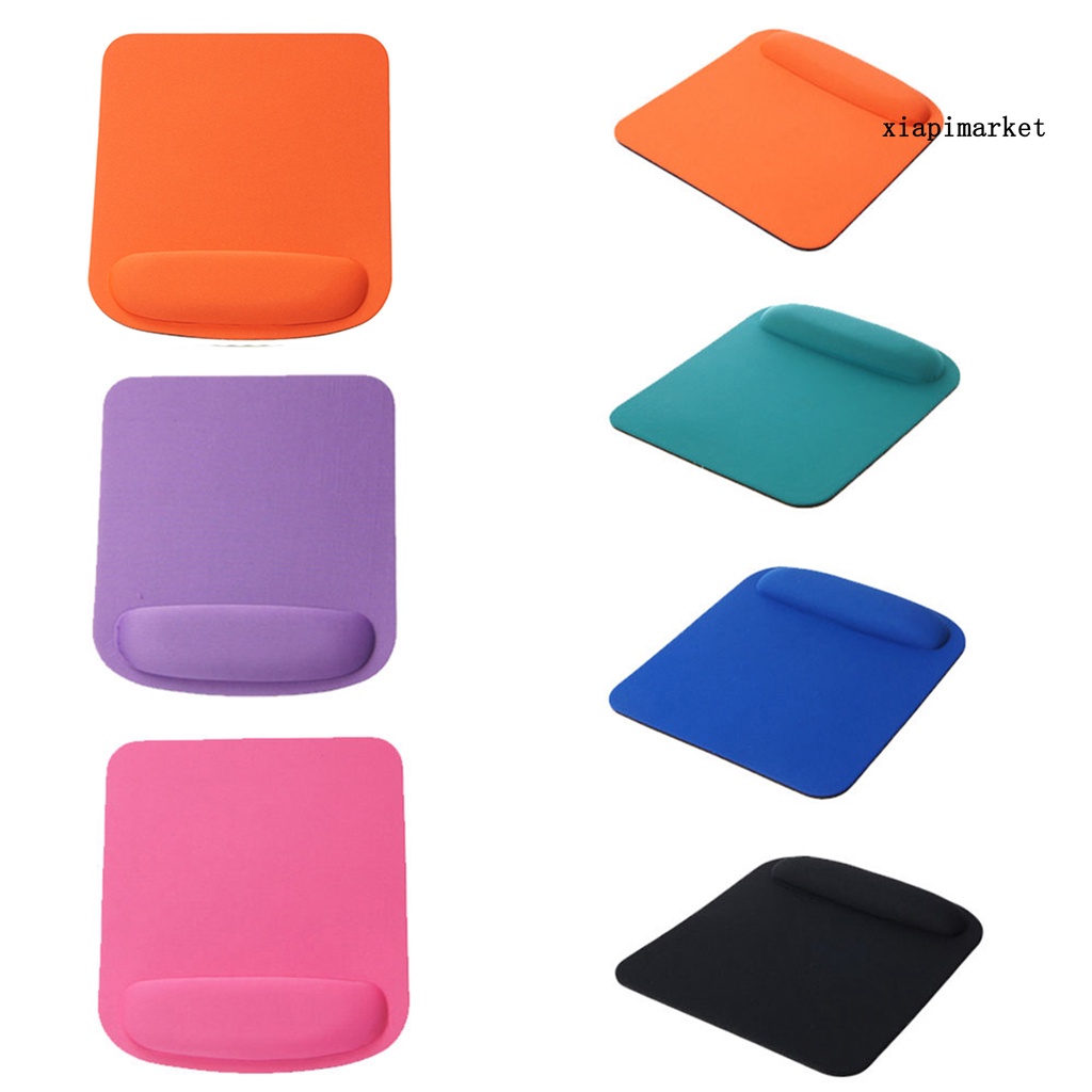 LOP_Anti-Slip Solid Color Square Soft Wrist Rest Design Mouse Pad PC Gaming Mousepad for Office