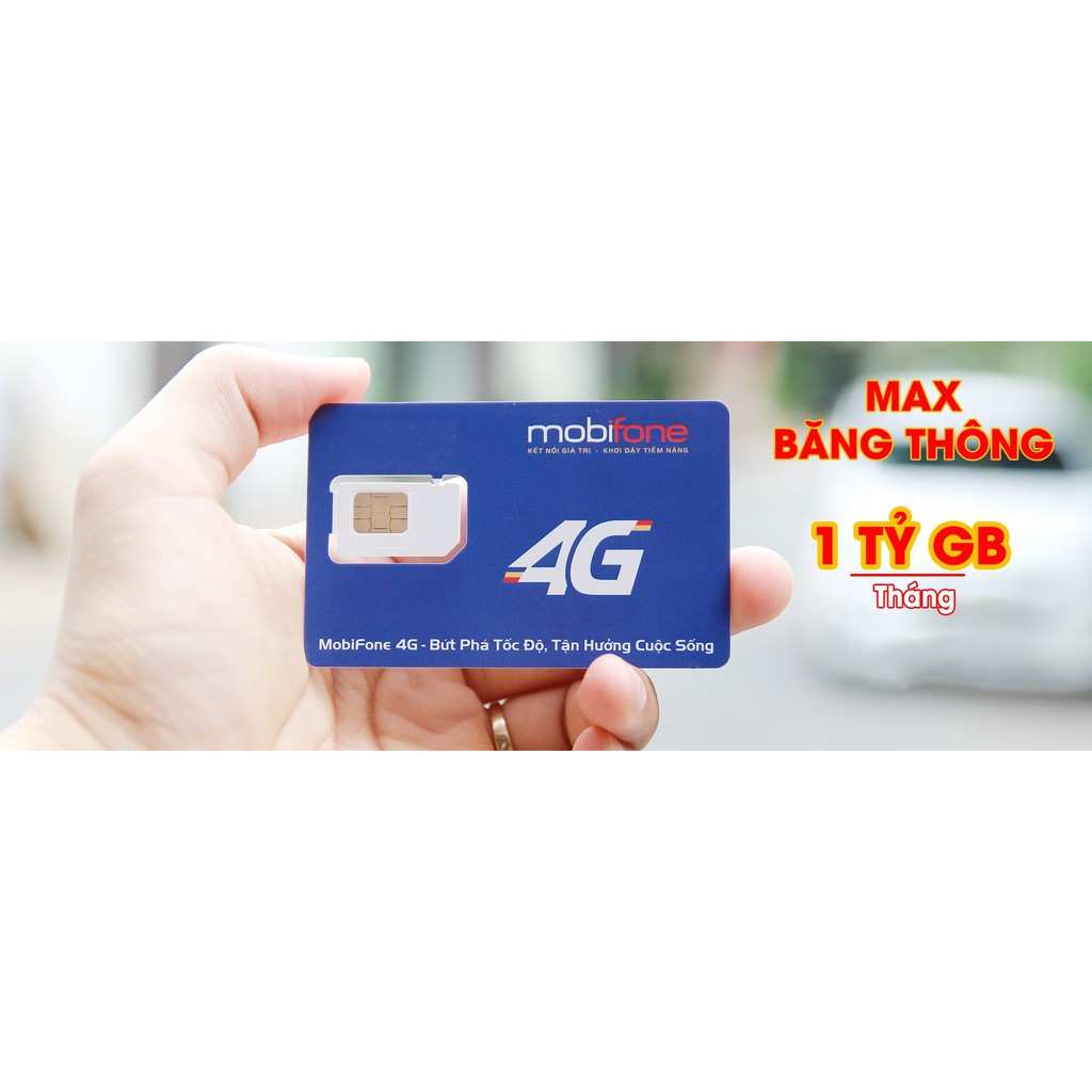 SIM KHÔNG GIỚI HẠN DUNG LƯỢNG 3G MOBIPHONE Giá Rẻ - Bảo hành đầy đủ