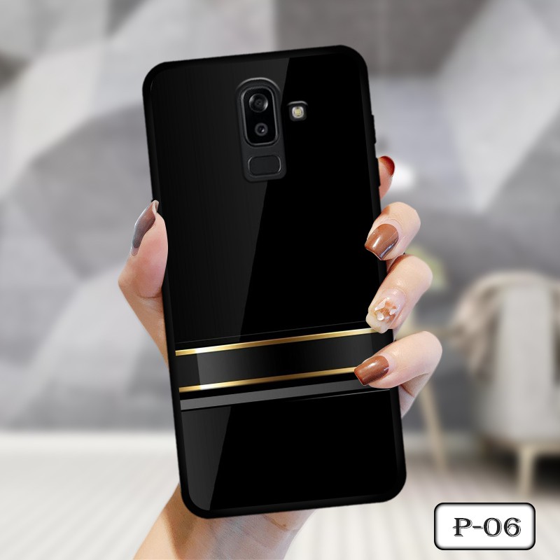 Ốp kính samsung J8 2018