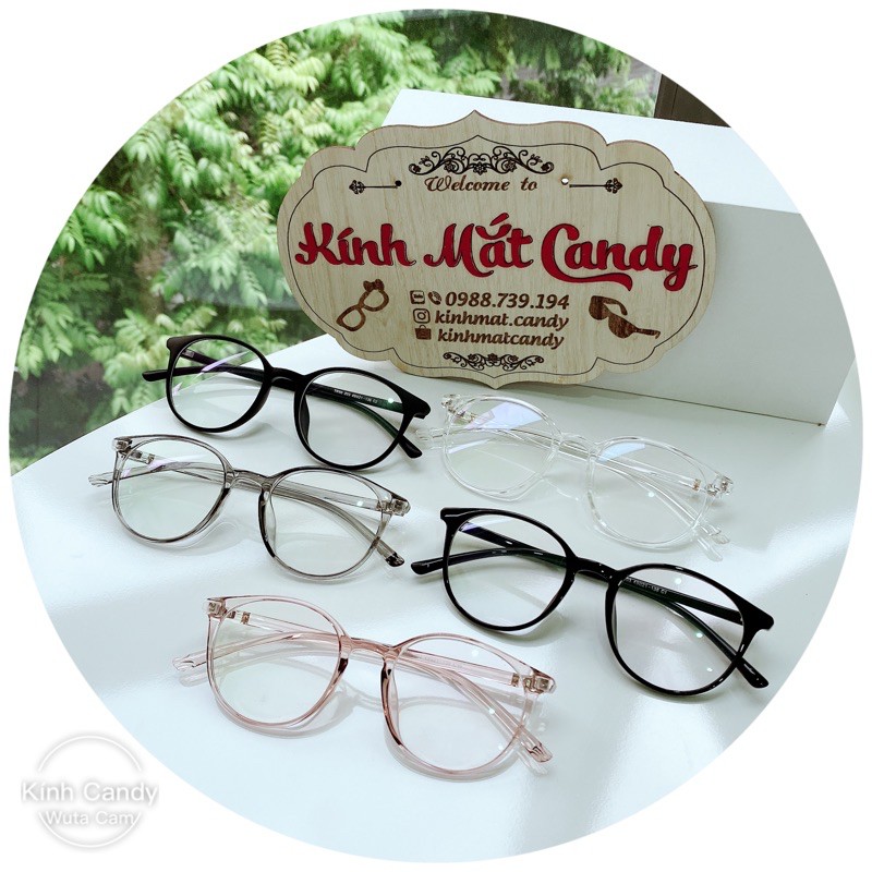 Gọng kính cận tròn nhựa dẻo 203 - Tiệm Kính Candy | BigBuy360 - bigbuy360.vn