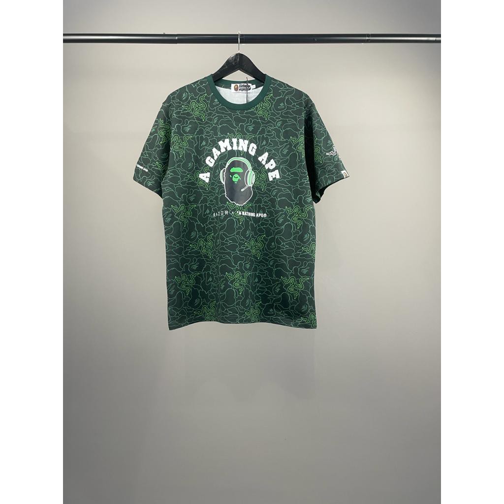 Áo Thun Bape X Razer Import / Bathing Apes Thời Trang Năng Động