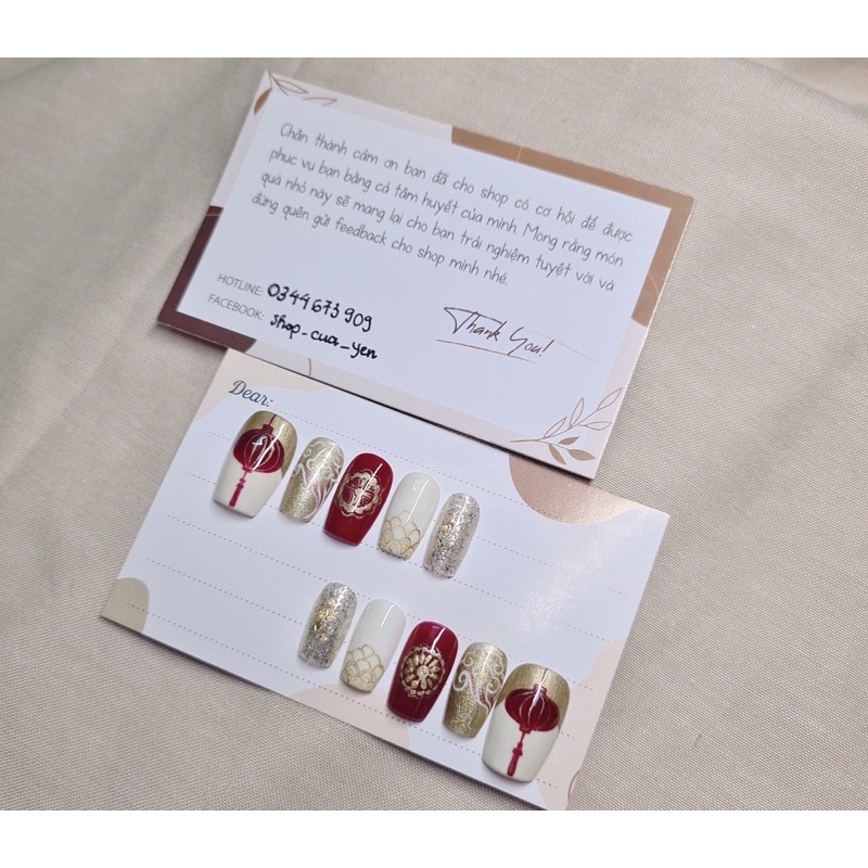 Nailbox - Móng giả tự gắn - Móng úp thiết kế -