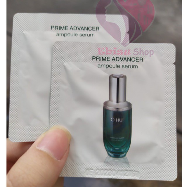 COMBO 10 GÓI TINH CHẤT CHỐNG LÃO HÓA, XÓA MỜ NẾP NHĂN. O HUI PRIME ADVANCER SERUM