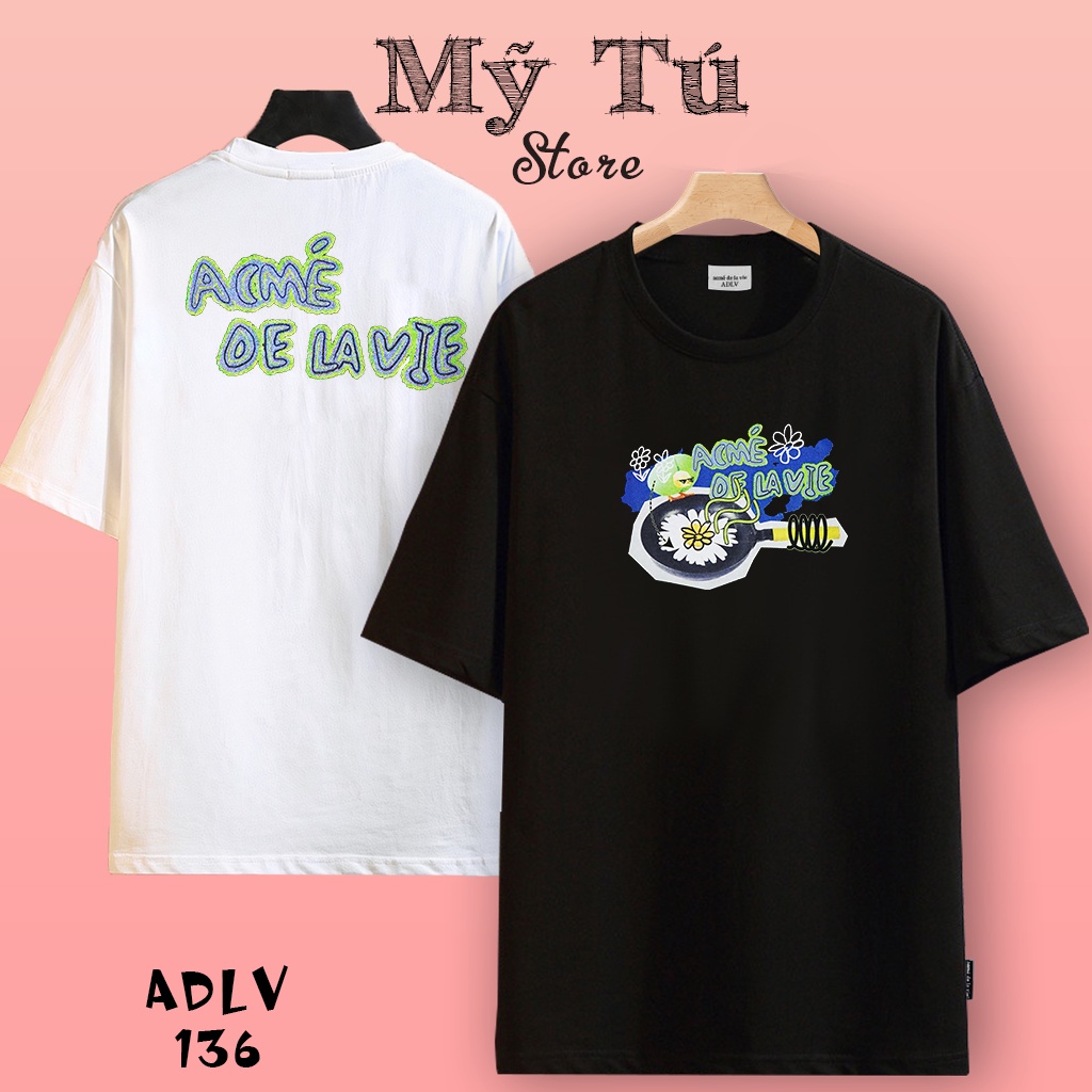 Áo Thun ADLV Vải cotton 2 chiều dày cao cấp - IN CAO SU - Mỹ Tú Store