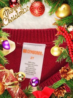Váy diện noel cho bé gái