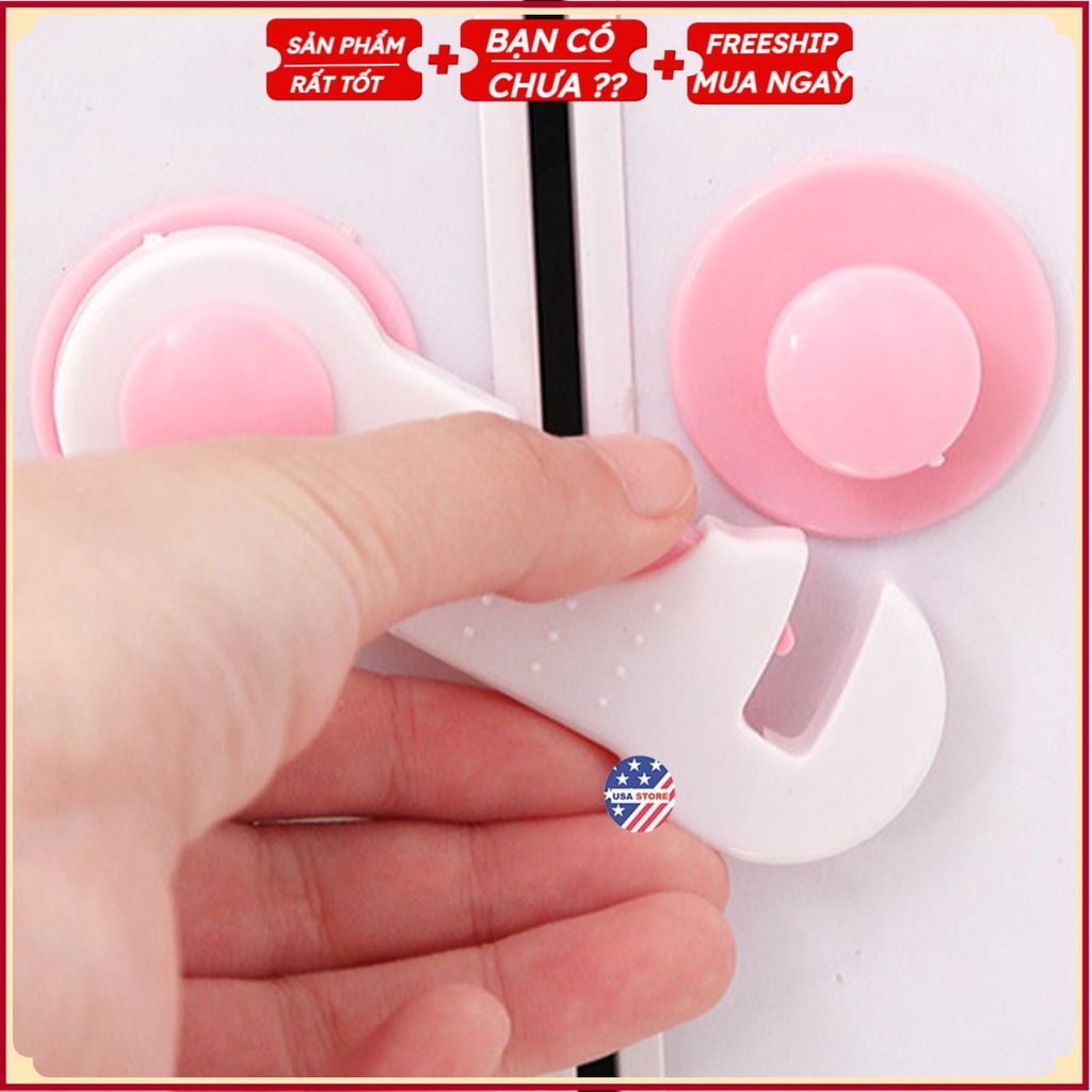 #Khóa Cài Tủ - Miếng Chặn Cửa Chống Va Đập Cửa Sập, Chặn Gió Kẹp/Kẹt Tay Bé (Nhiều Kiểu Dáng)