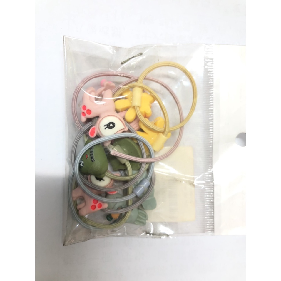 [Hàng mới về]  Set dây buộc tóc Hoạt hình đa dạng nhiều màu sắc mẫu mã