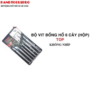 Bộ Tua Vít Sửa Đồng Hồ, Laptop 6 Cây TOP TPD-30006, KHÔNG NHÍP